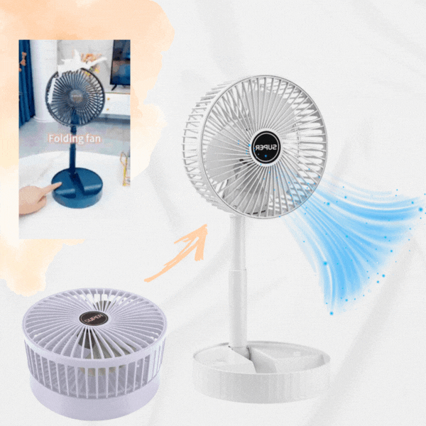 3 w 1 składany wentylator, FoldFan